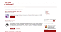 Desktop Screenshot of internetcollaboratif.info